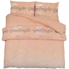 Image de vidaXL Ensemble de literie rose 260x220 cm coton