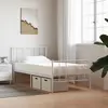 Image de vidaXL Matelas mousse blanc 90x200 cm degré de fermeté H2 H3