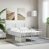 Image de vidaXL Matelas mousse blanc 120x200 cm degré de fermeté H2 H3