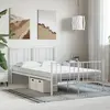 Image de vidaXL Matelas mousse Blanc 140x190 cm 7 zones dureté 20 ILD