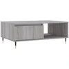 Image de vidaXL Table basse Gris Sonoma 90x60x35 cm Bois composite