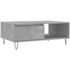 Image de vidaXL Table basse gris béton 90x60x35 cm Bois composite