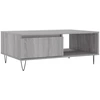 Image de vidaXL Table basse Gris Sonoma 90x60x35 cm Bois composite