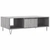 Image de vidaXL Table basse Gris Sonoma 104x60x35 cm Bois composite