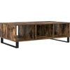 Image de vidaXL Table basse chêne fumé 104x60x35 cm bois composite