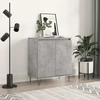 Image de vidaXL Sideboard gris béton 60x35x70 cm Bois composite