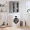 Image de vidaXL Armoire murale gris b ©ton 69,5x34x90 cm