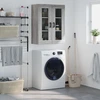 Image de vidaXL Armoire murale Gris Sonoma 69,5x34x90 cm