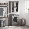 Image de vidaXL Armoire murale Gris Sonoma 69,5x34x90 cm