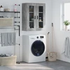 Image de vidaXL Armoire murale gris béton 69,5x34x90 cm