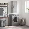 Image de vidaXL Armoire murale gris béton 34,5x34x90 cm