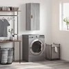Image de vidaXL Armoire murale Gris Sonoma 34,5x34x90 cm