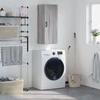 Image de vidaXL Armoire murale Gris Sonoma 34,5x34x90 cm