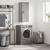 Image de vidaXL Armoire murale Gris Sonoma 34,5x34x90 cm