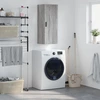 Image de vidaXL Armoire murale Gris Sonoma 34,5x34x90 cm