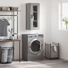Image de vidaXL Armoire murale Gris Sonoma 34,5x34x90 cm