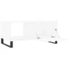 Image de vidaXL Table basse blanche 90x50x40 cm Bois composite