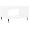 Image de vidaXL Table basse blanche 60x50x40 cm Bois composite