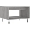 Image de vidaXL Table basse Gris Sonoma 60x50x40 cm Bois composite