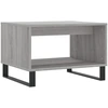 Image de vidaXL Table basse Gris Sonoma 60x50x40 cm Bois composite