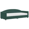 Image de vidaXL Lit de jour avec matelas vert foncé 80x200 cm velours