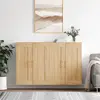 Image de vidaXL Armoires murales 2 pcs. chêne Sonoma bois composite