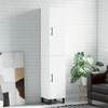 Image de vidaXL Highboard blanc 34,5x34x180 cm Bois composite