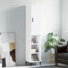 Image de vidaXL Highboard blanc 34,5x34x180 cm Bois composite