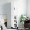 Image de vidaXL Highboard blanc 34,5x34x180 cm Bois composite