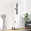 Image de vidaXL Highboard blanc 34,5x34x180 cm Bois composite