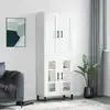 Image de vidaXL Highboard blanc 69,5x34x180 cm Bois composite