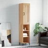 Image de vidaXL Highboard chêne Sonoma 34,5x34x180 cm Matériau dérivé du bois