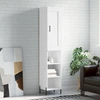 Image de vidaXL Highboard blanc 34,5x34x180 cm Bois composite