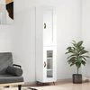 Image de vidaXL Highboard blanc 34,5x34x180 cm Bois composite