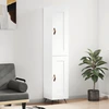 Image de vidaXL Highboard blanc 34,5x34x180 cm Bois composite