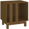 Image de vidaXL Niche pour chiens brun miel 50x40x52 cm pin massif