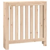 Image de vidaXL Habillage de radiateur 79,5x19x84 cm Pin massif