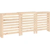 Image de vidaXL Habillage de radiateur 210x21x85 cm pin massif