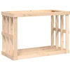 Image de vidaXL Étagère à bois de chauffage d'extérieur 108x52x74 cm Pin massif