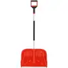 Image de vidaXL Pelle à neige rouge 136 cm aluminium