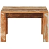 Image de vidaXL Table basse 55x55x35 cm Vieux bois massif