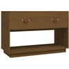 Image de vidaXL Armoire TV brun miel 90x40x60 cm pin massif