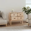 Image de vidaXL Armoire à console 90x40x78 cm pin massif