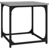 Image de vidaXL Table d'appoint Gris Sonoma 40x40x40 cm Bois composite