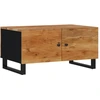 Image de vidaXL Table basse 80x50x40 cm bois massif acacia & bois composite