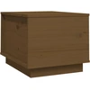 Image de vidaXL Table basse marron miel 40x50x35 cm pin massif