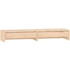 Image de vidaXL Support d'écran 100x27x15 cm pin massif