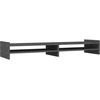 Image de vidaXL Support d'écran Gris 100x27x15 cm Pin massif