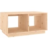 Image de vidaXL Table basse 80x50x40 cm pin massif