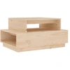 Image de vidaXL Table basse 80x55x40,5 cm pin massif